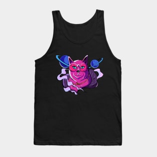 Galactic Cat Tank Top